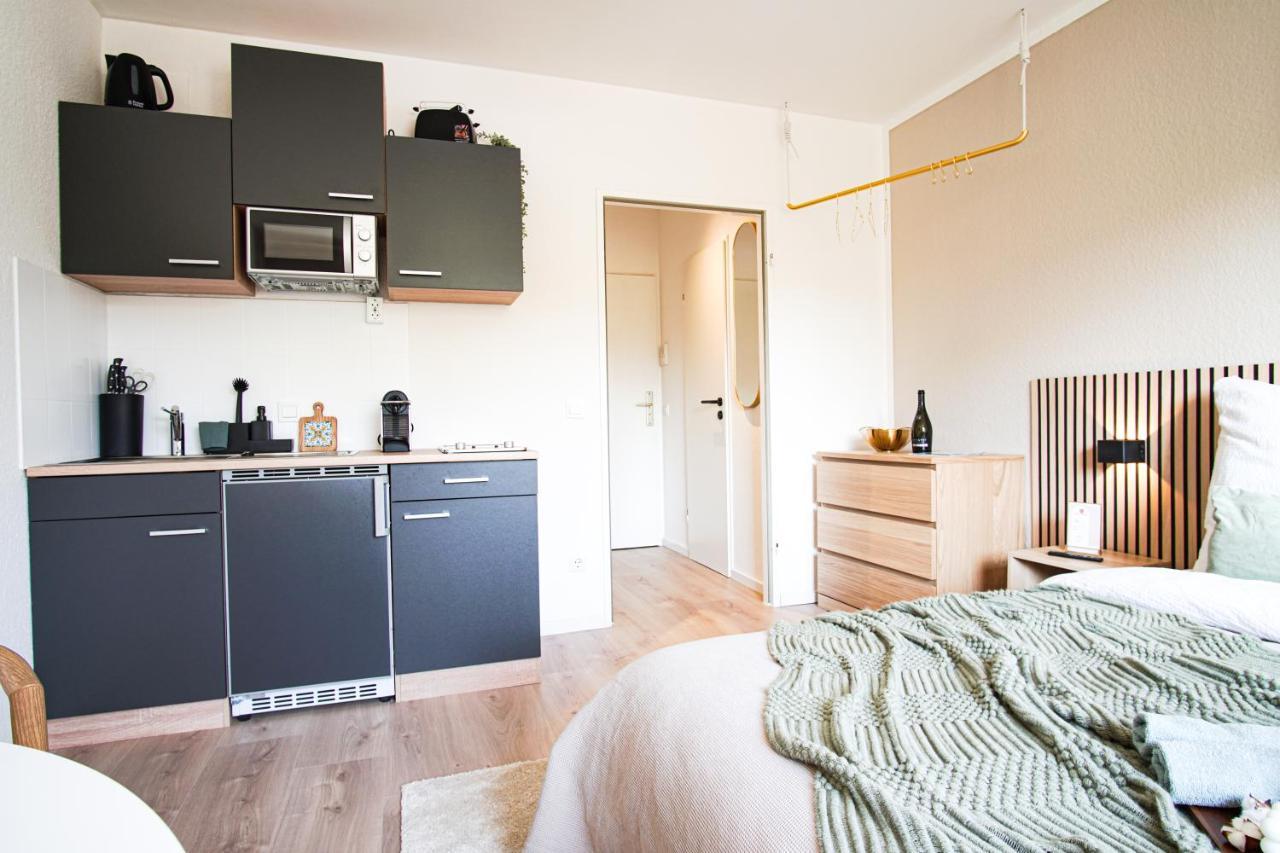 Homefy Boho Studio - Free Parking - Self Check-In - Elevator Essen Exterior foto